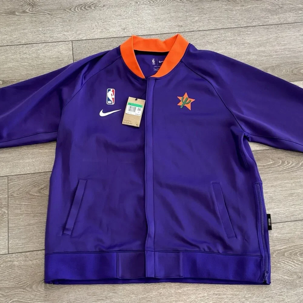 Nike Phoenix Suns City Edition Showtime Full Zip Jacket Mens XL NBA PHX‎ Suns